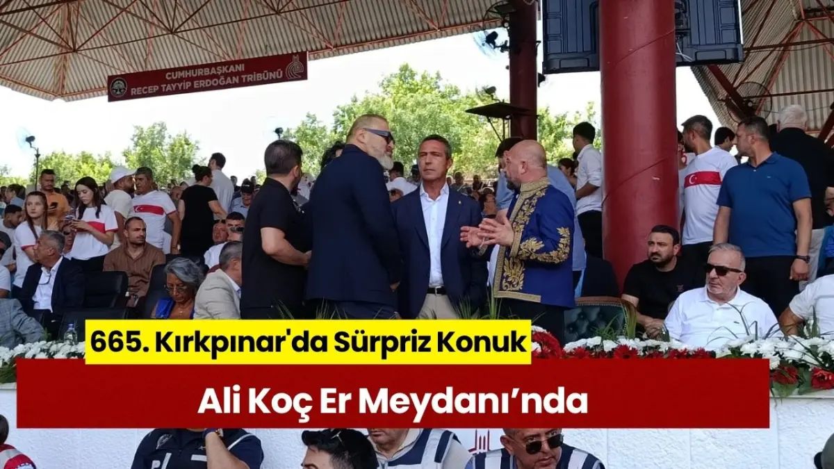 Ali Koç Er Meydanı’nda