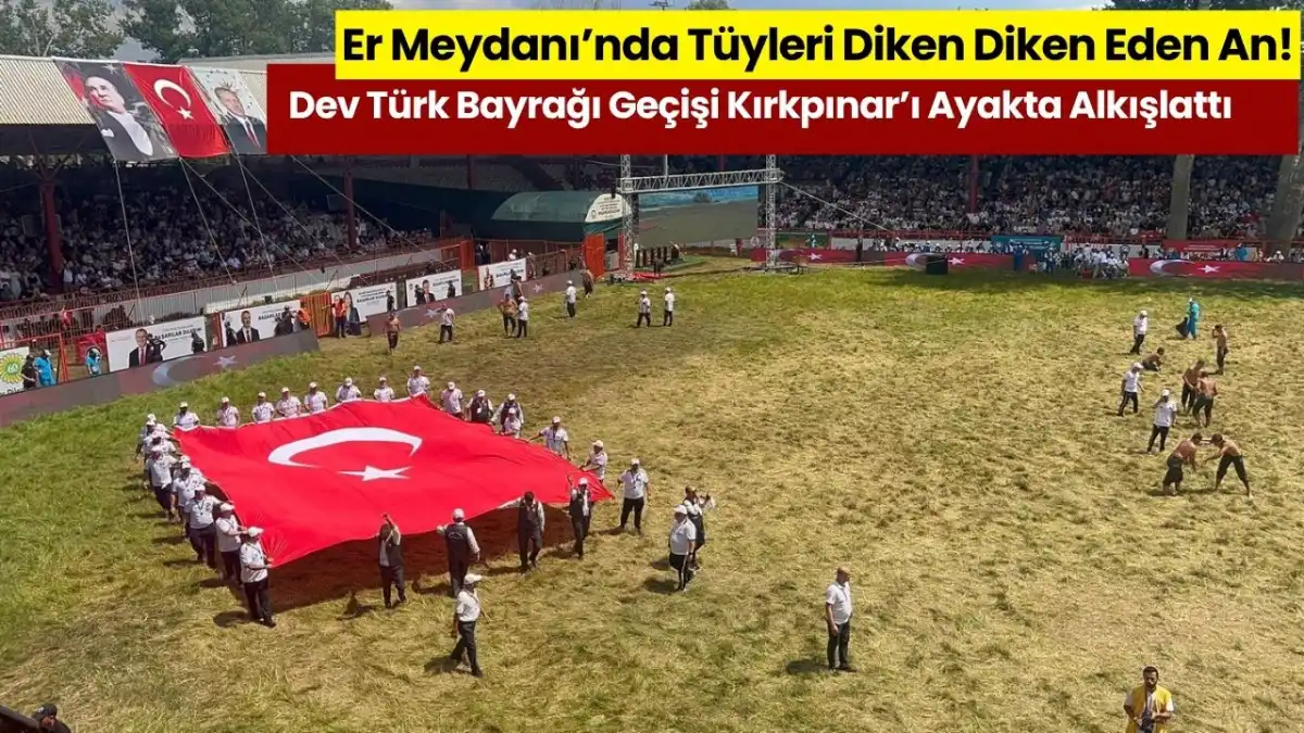 Er Meydanı’nda Tüyleri Diken Diken Eden An!