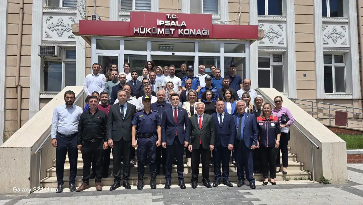 İpsala’nın yeni kaymakamı Güzel göreve başladı