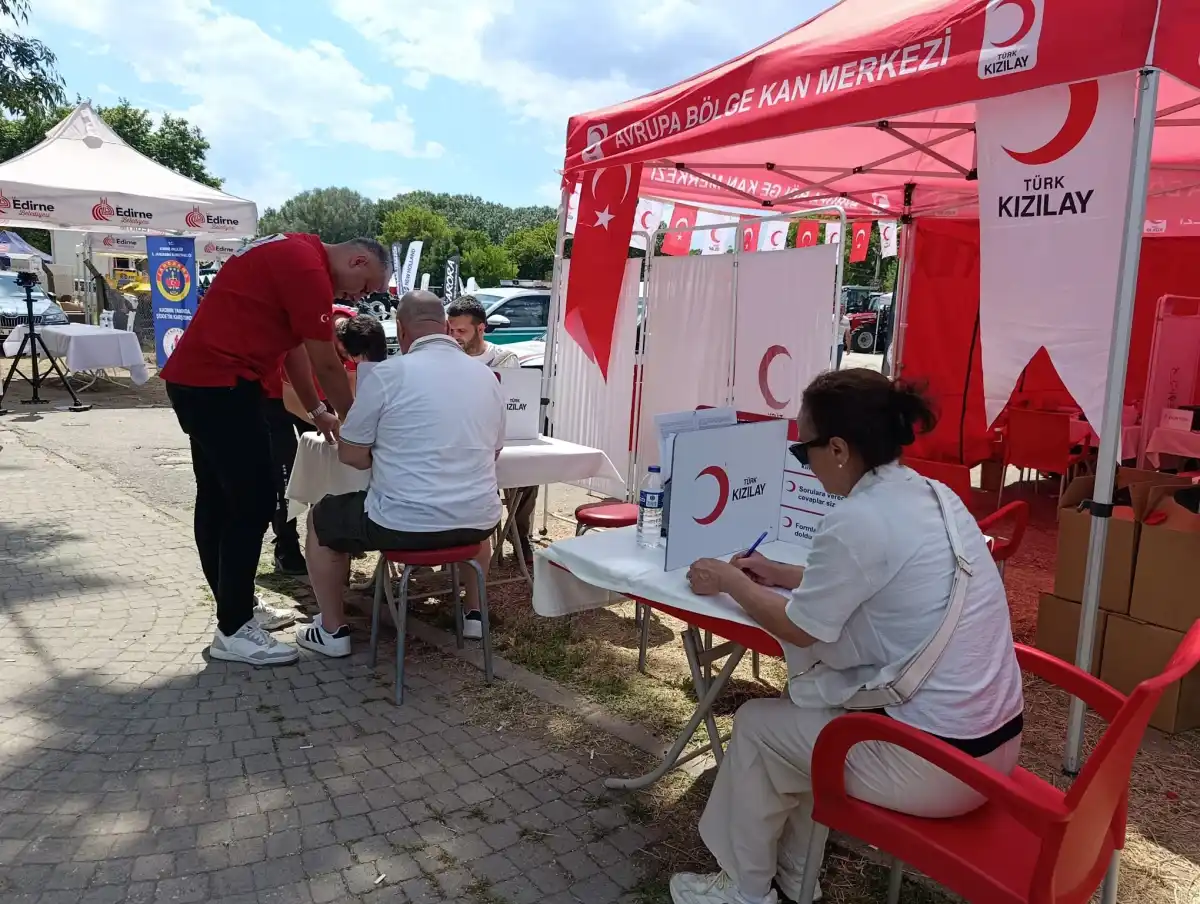 Kırkpınar'da kan bağışı seferberliği