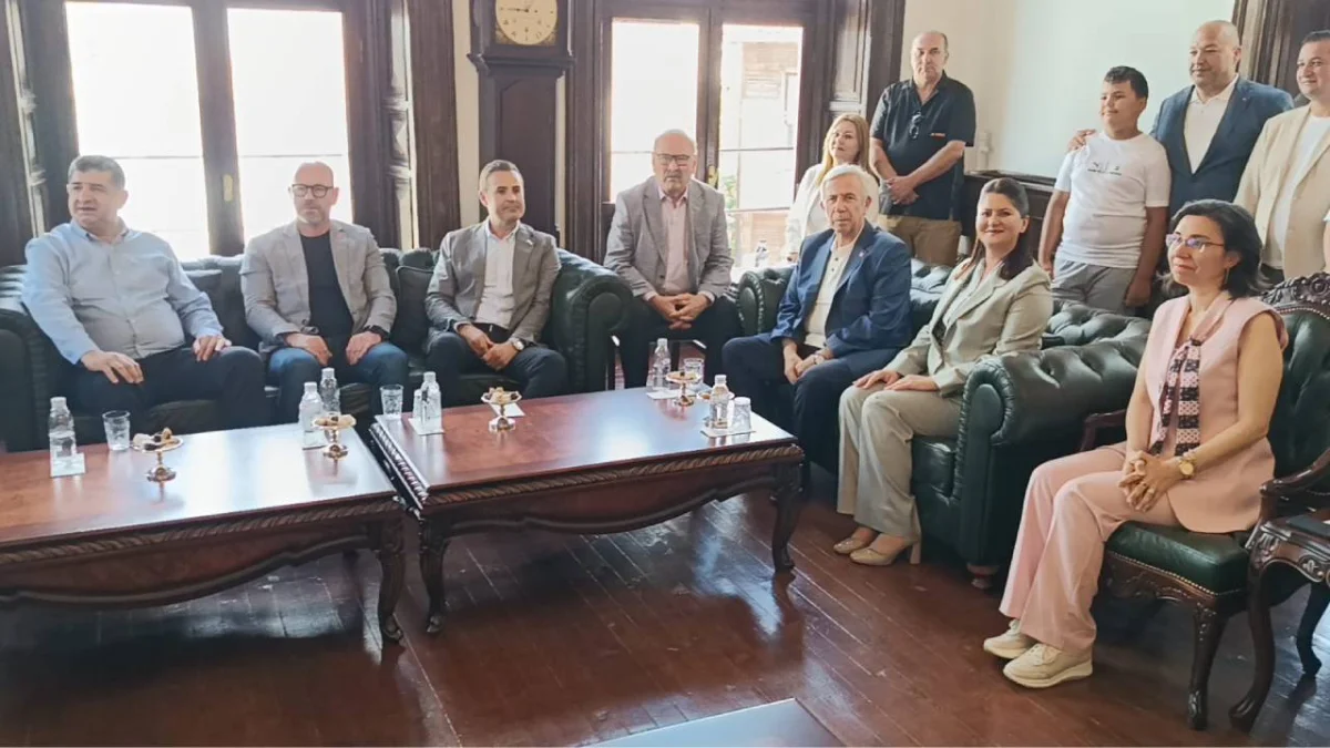 Mansur Yavaş’tan Gencan’a Ziyaret