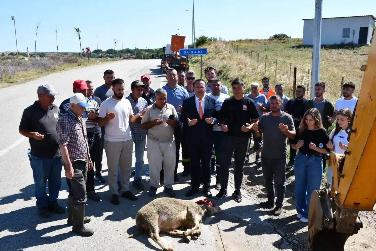 Subaşı'nda Altyapı Seferberliği Dualarla Başladı