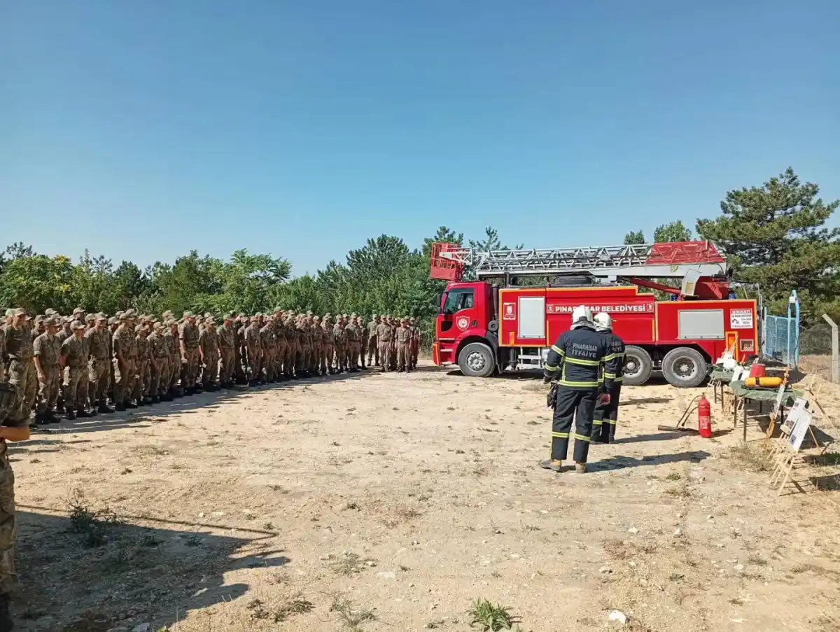 Yangın tatbikatı yapıldı