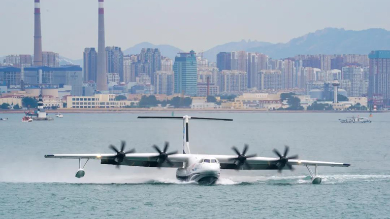 AG600 Amfibik Uçak Yangınla Mücadeleye Hazır