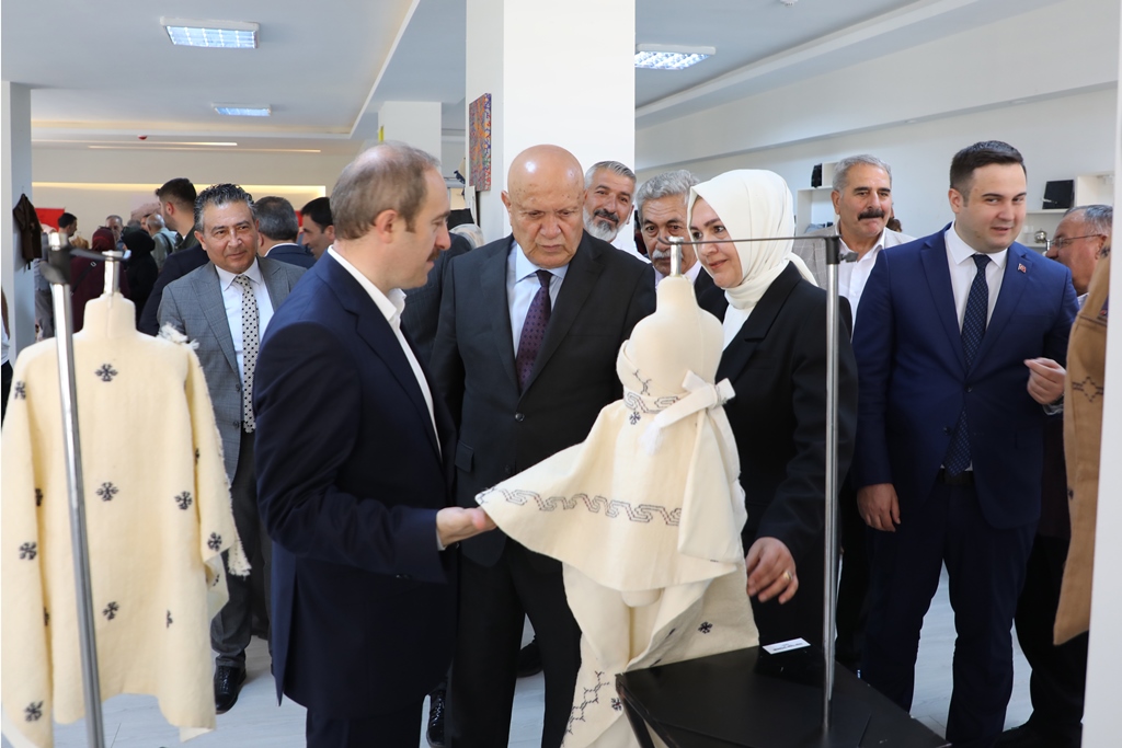 Aile Yaşam Merkezi’nde Ehram Ürünleri Sergisi