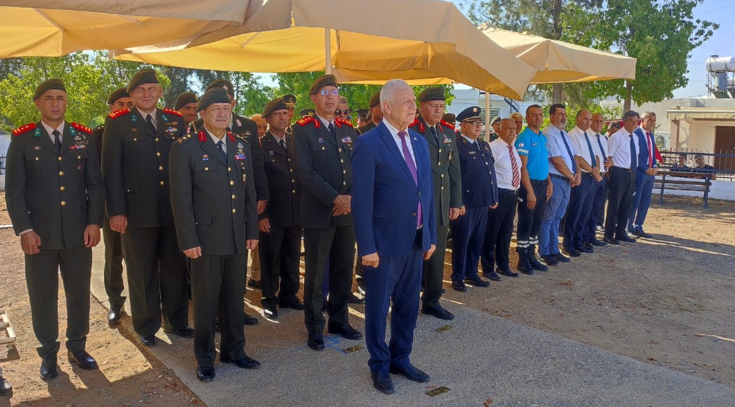 KKTC'de Tuzla Şehitleri Törenle Anıldı