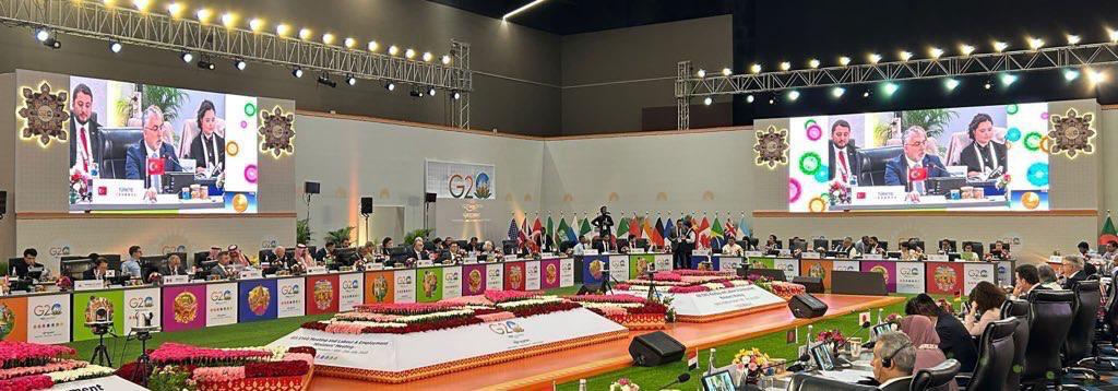 Bakan Işıkhan, Hindistan'da G20 Çalışma ve İstihdam Bakanları Toplantısı'na Katıldı