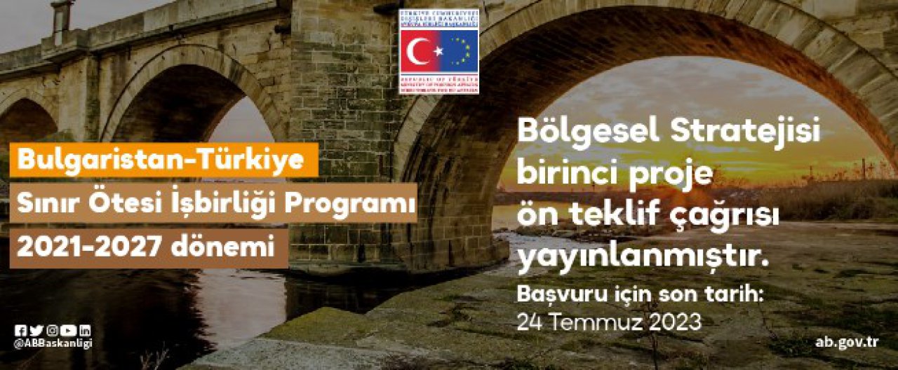 Sınır ötesi işbirliği programında yeni çağrı