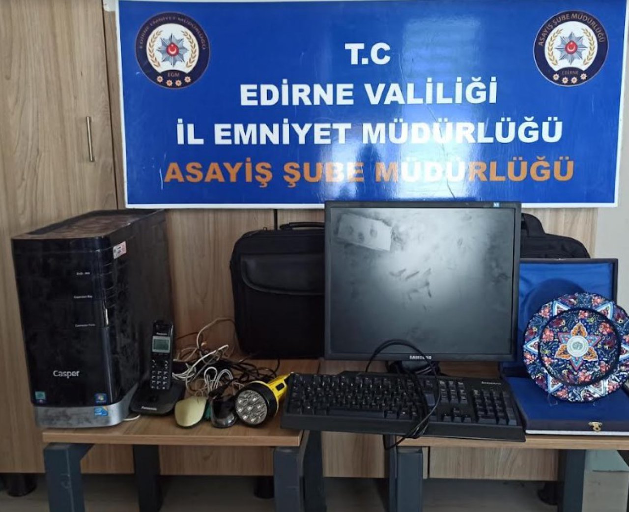 Okula giren hırsızlara tutuklama