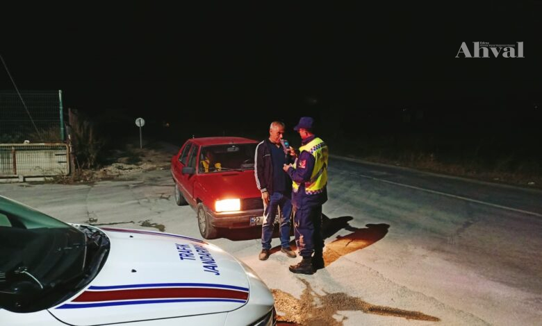 Jandarmadan trafikte alkol denetimi 2 | Edirne Ahval Gazetesi