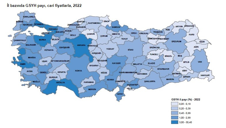 Trakya’da en düşük pay Edirne’de