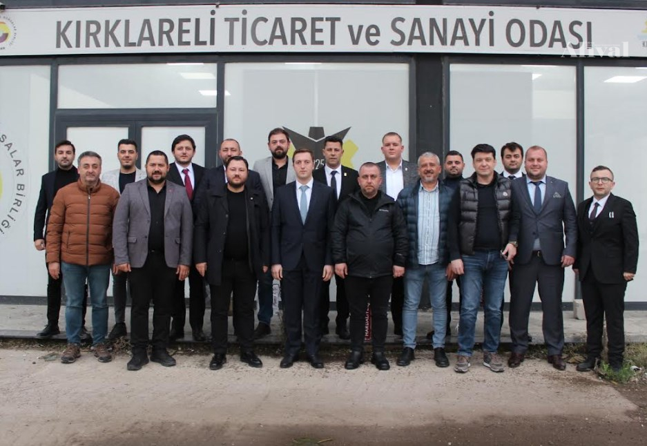 Genç girişimcilerden Kırklareli TSO’ya ziyaret