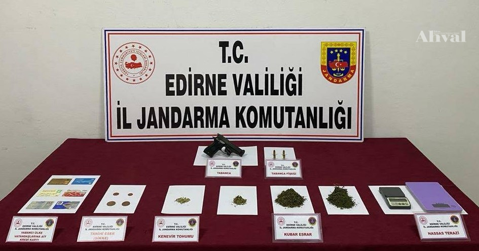 Şahsın evinde yok yok !