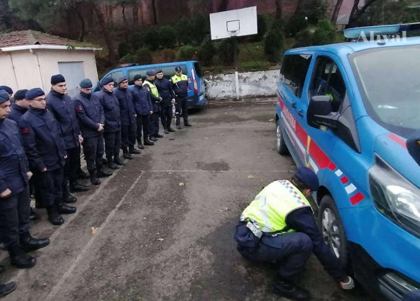 Jandarmaya kış tedbirleri eğitimi