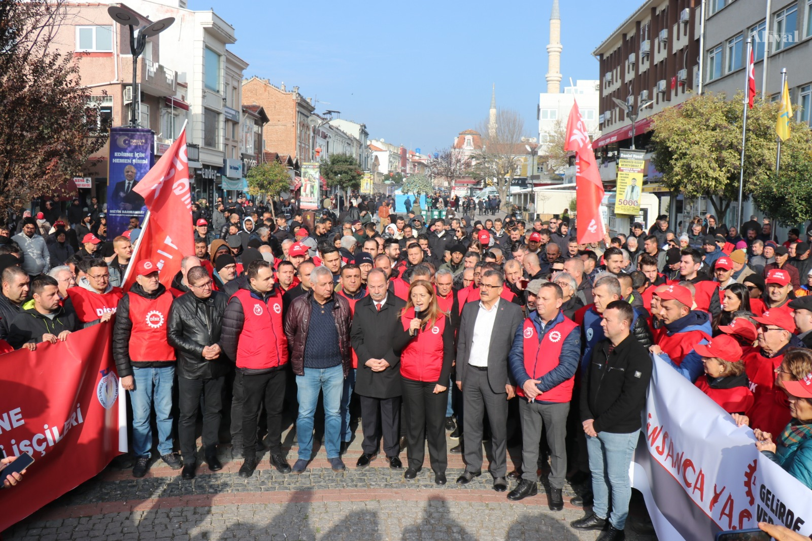İşçiler Edirne’den ses yükseltti