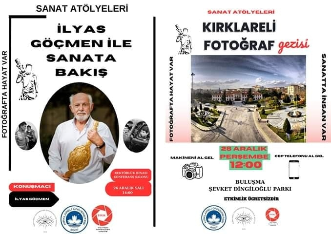 Fotoğraf severler için Kırklareli’nde etkinlik