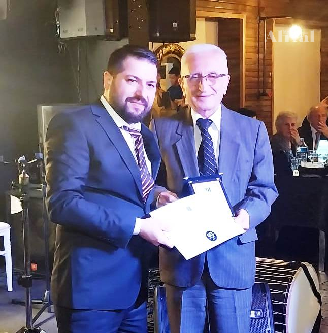 Kaya’ya yarım asrın plaketi