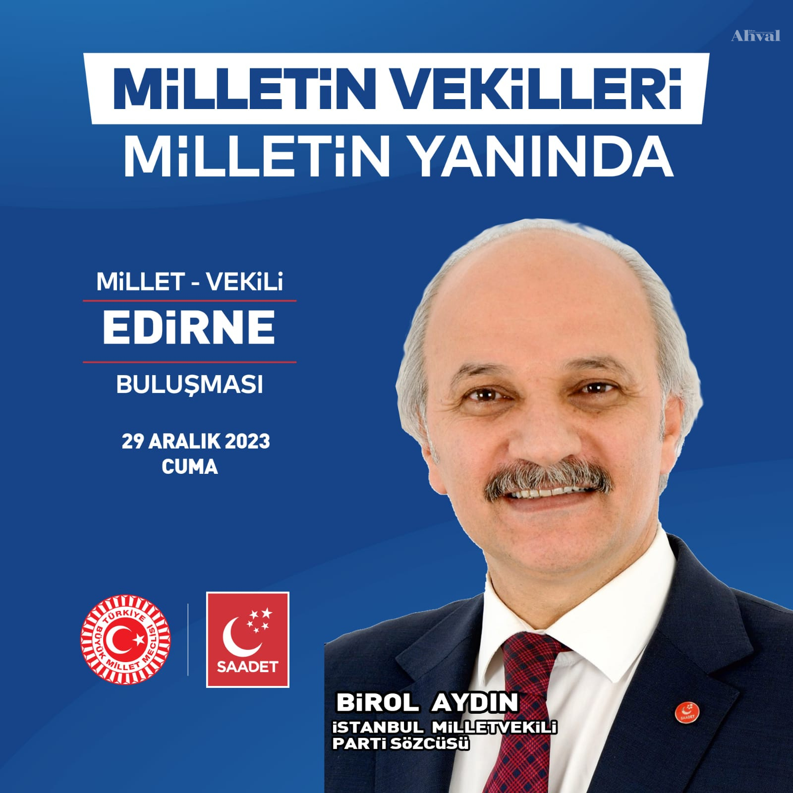Saadet Partili Aydın’dan Edirne çıkarması
