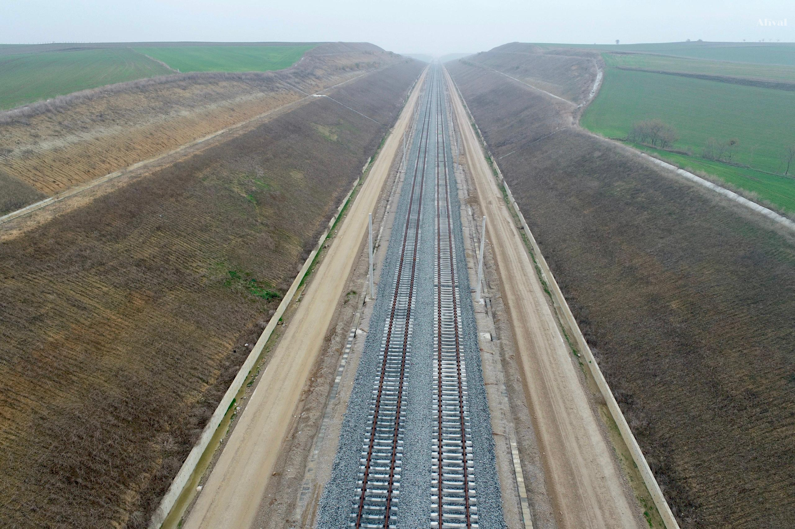 ‘Çerkezköy-Kapıkule’ arası hızlı tren yolunda sona doğru