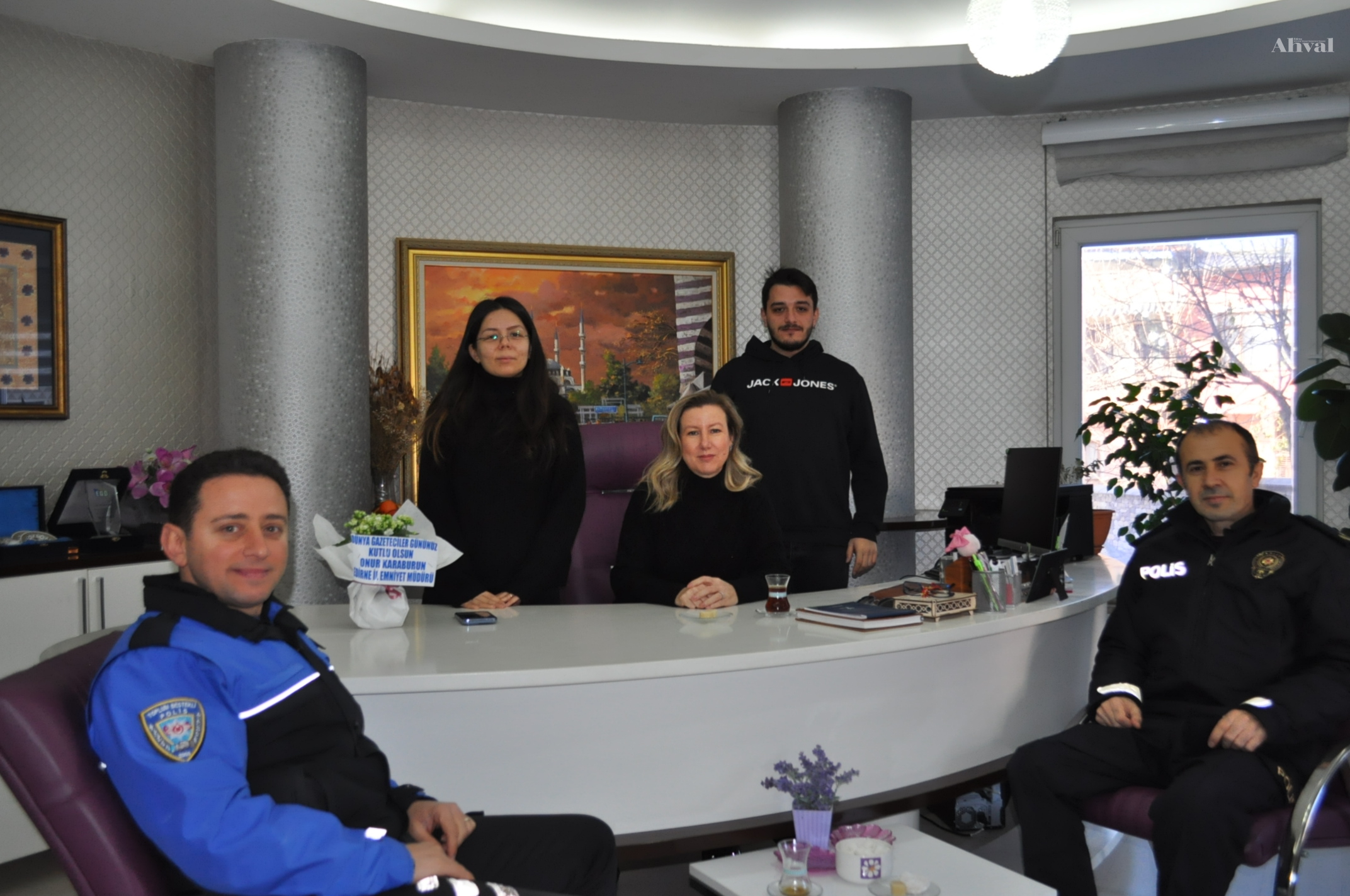 İl Emniyet Müdürlüğü’nden gazetemize kutlama ziyareti