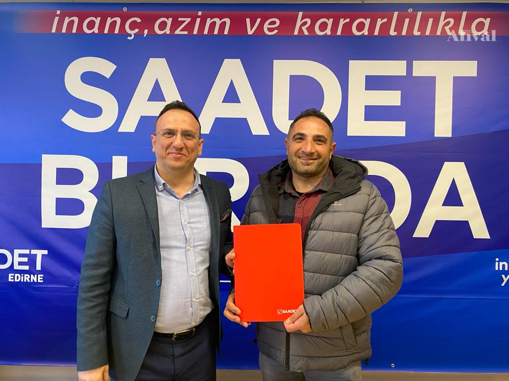 Çınar, Saadet’ten Belediye Meclis Üyesi aday adayı