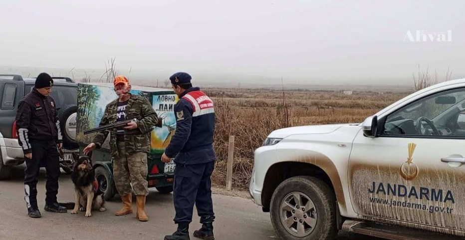 Gala Gölü’ndeki kaçak avcıya ceza