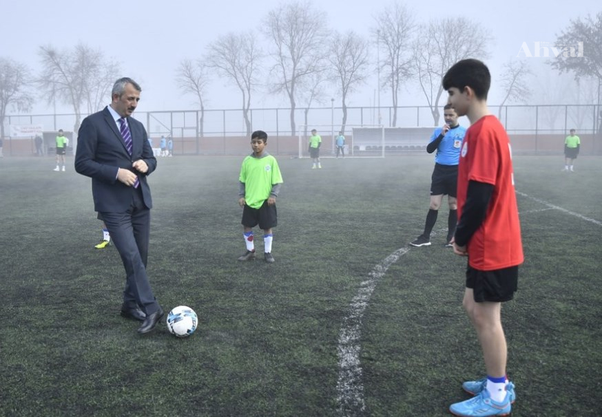 Çocuklar için spor ve müzik alanı