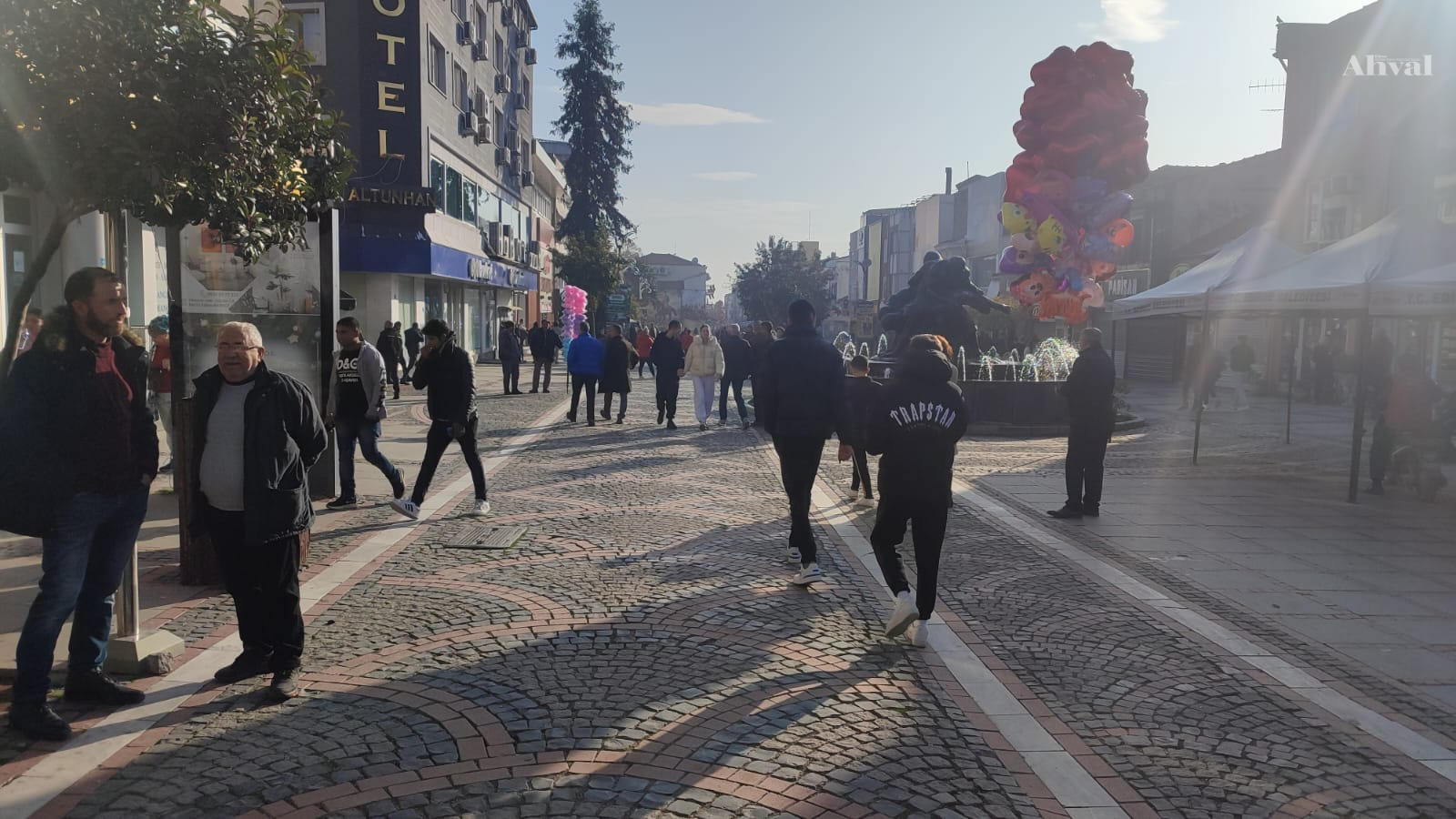 Saraçlar’da yılbaşı tatili yoğunluğu