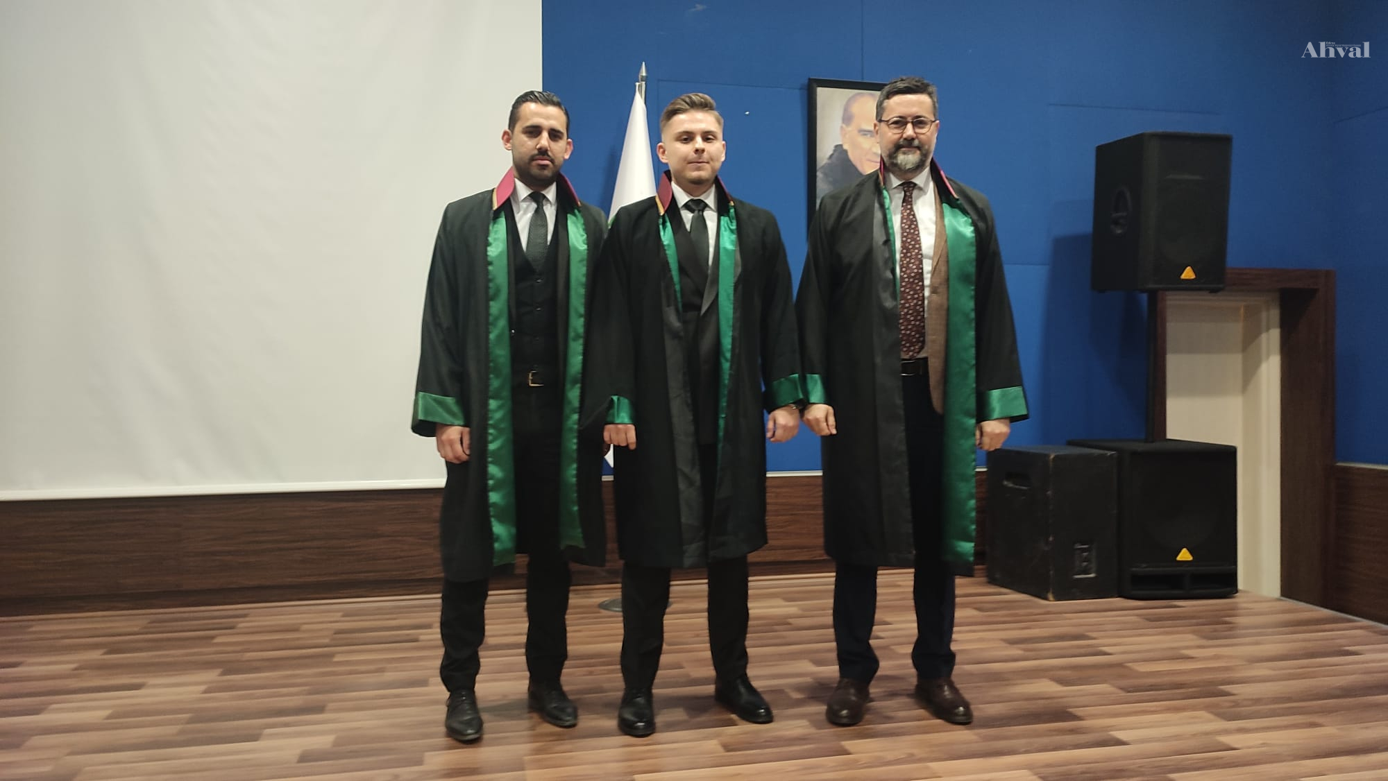 Genç Avukat Batıkan Altunhan cüppeyi giydi