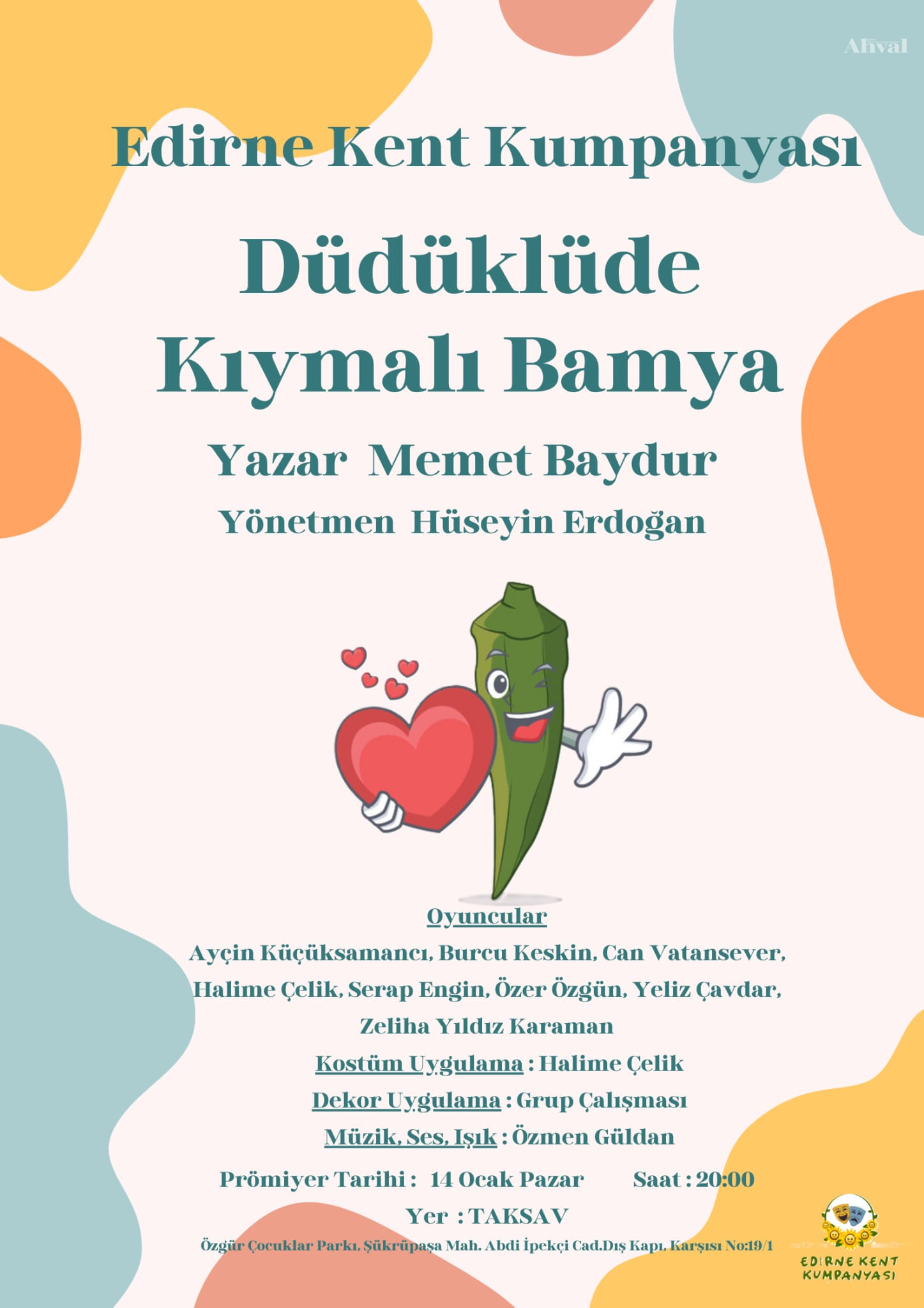 Düdüklüde Kıymalı Bamya TAKSAV’da