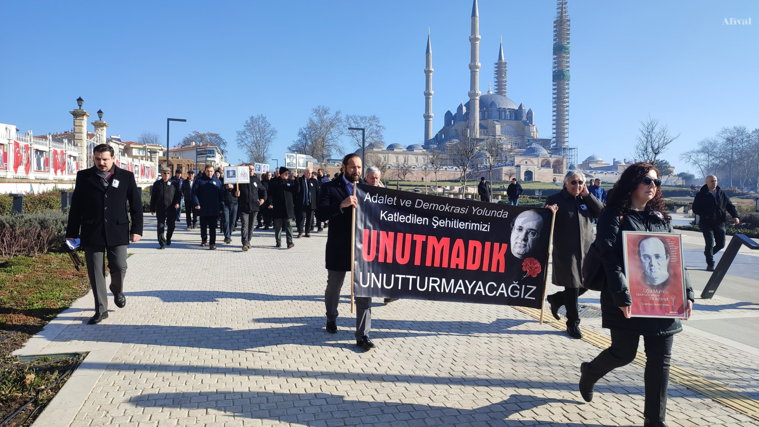 Mumcu Edirne’de unutulmadı