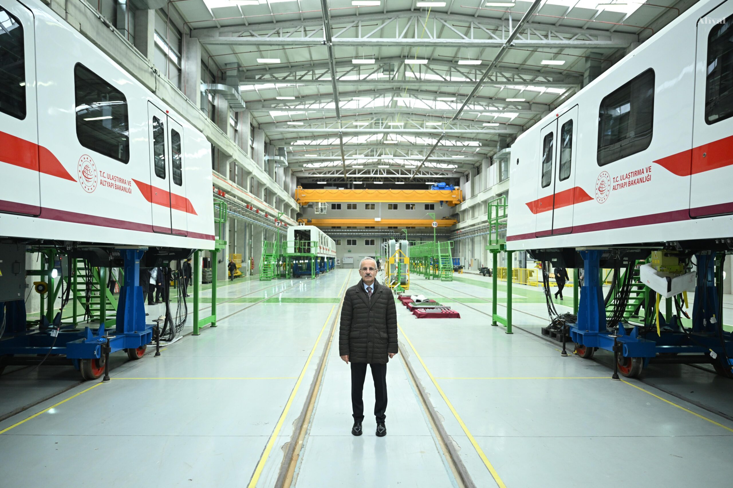 İstanbul Havalimanı Metrosu sürücüsüz yerli tren seti raylara çıkmaya hazır