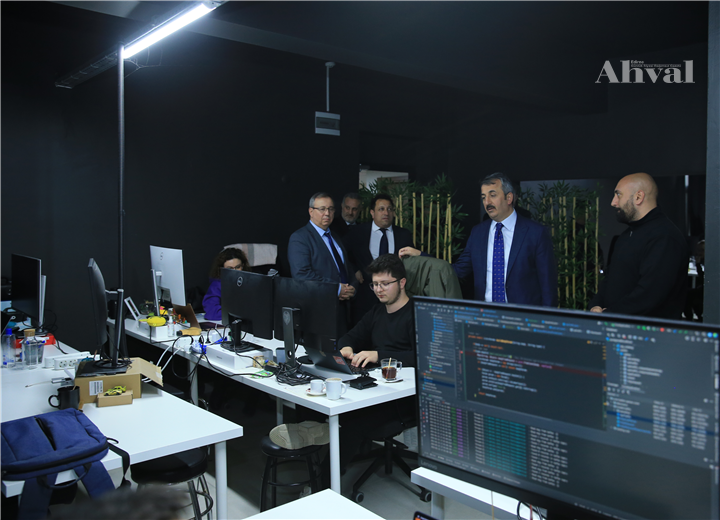 Vali Sezer ve Rektör Tabakoğlu’ndan Teknopark’a ziyaret