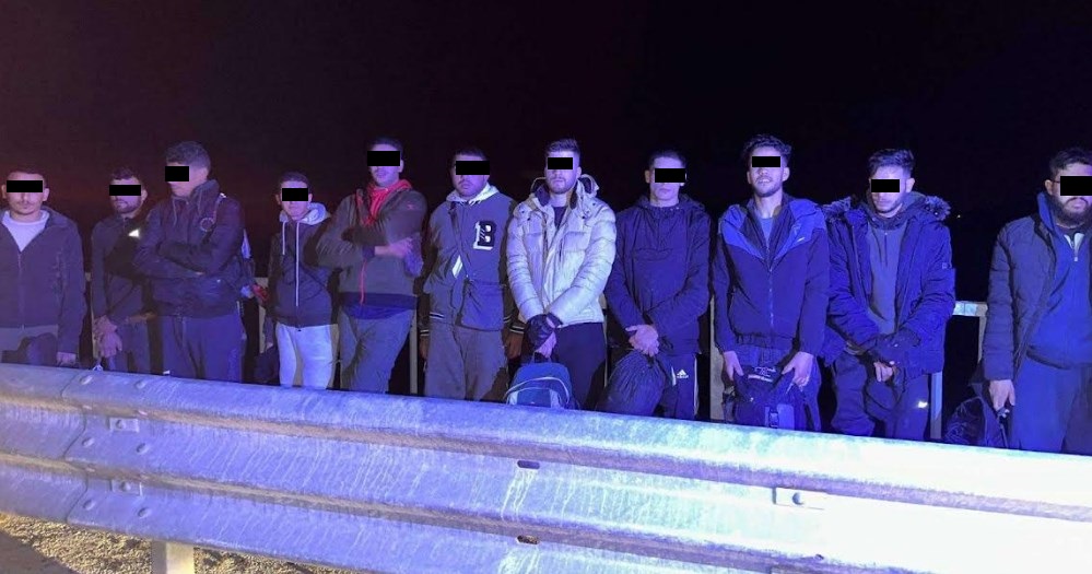 Havsa’da 11 kaçak göçmen yakalandı