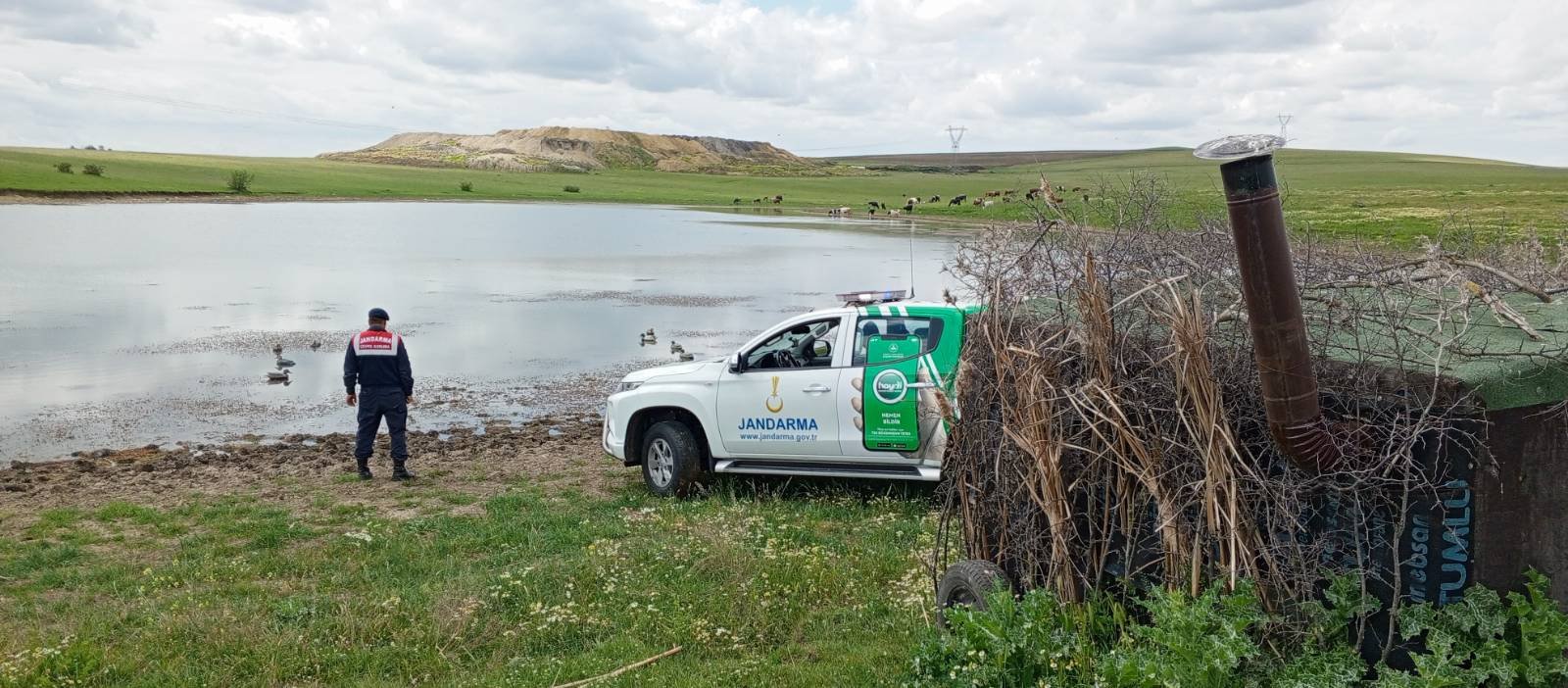 Yasak avcılık malzemelerine jandarma engeli
