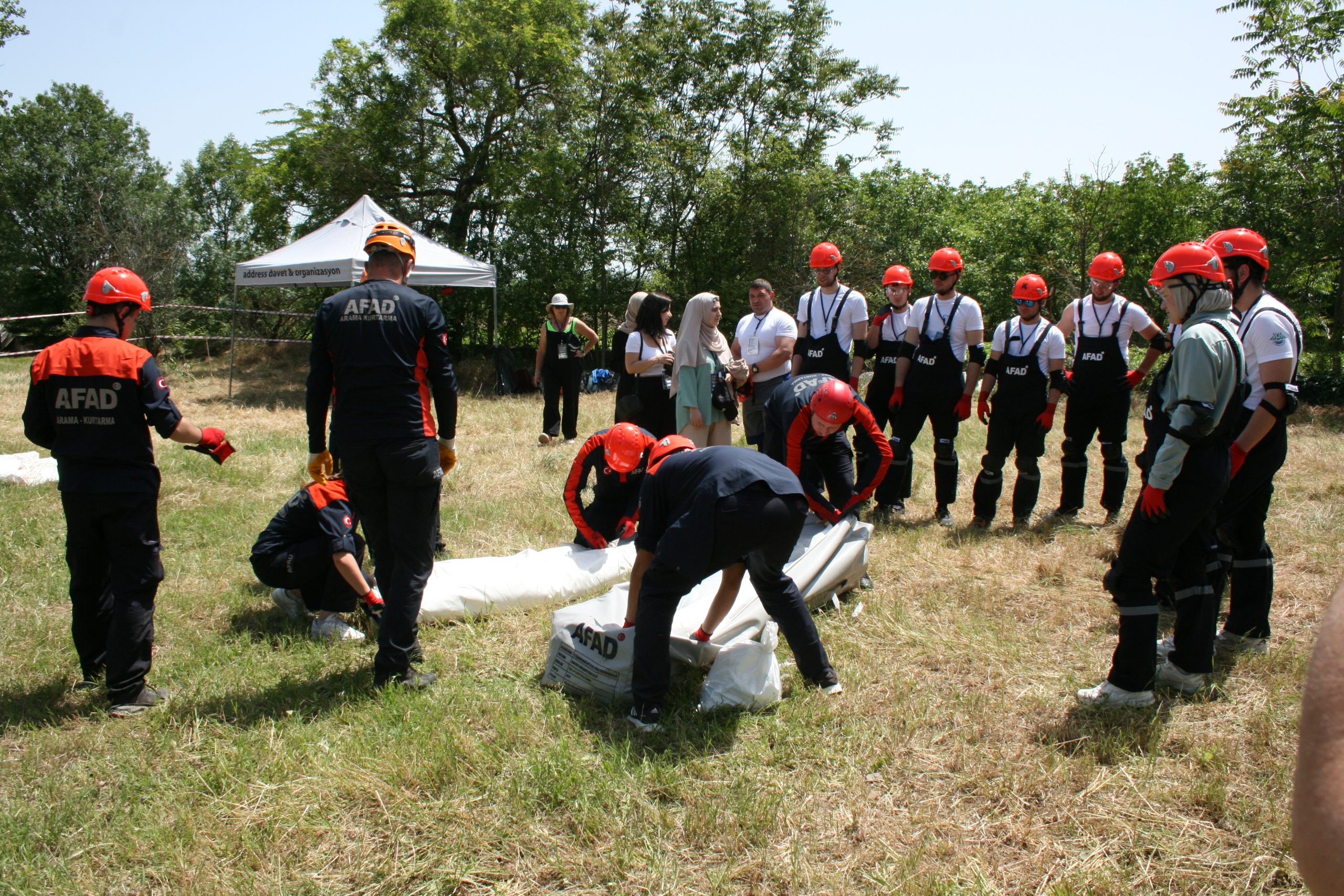 Uluslararası arama kurtarma yarışması Edirne’de!
