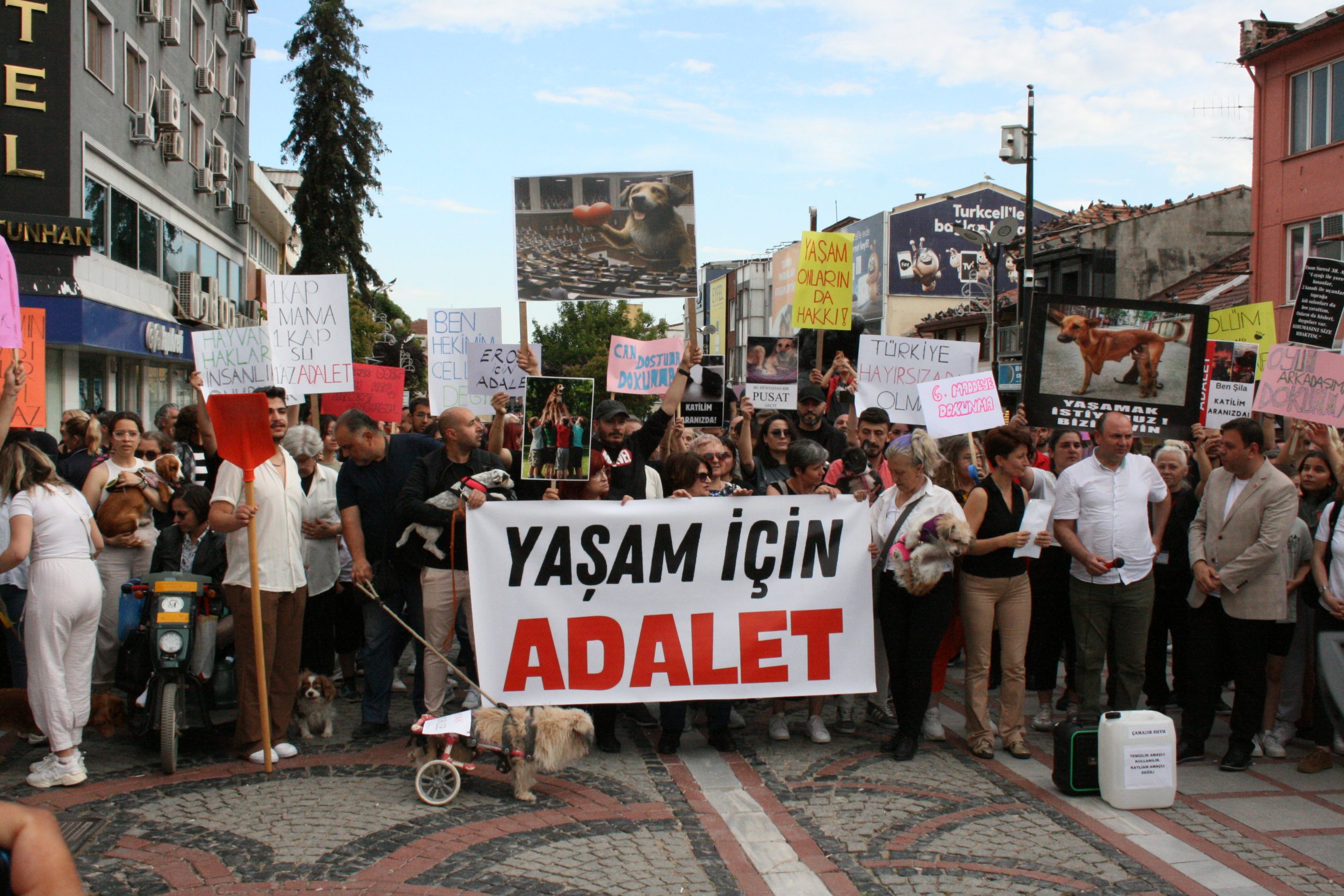 ‘Canlarımızı kanlı yasanıza teslim etmeyeceğiz’
