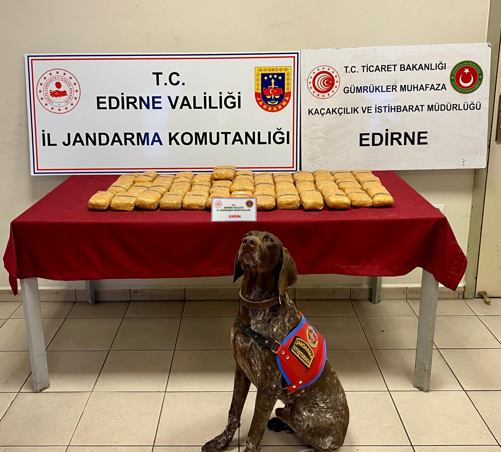 Kapıkule'de 18 kg uyuşturucu yakalandı!