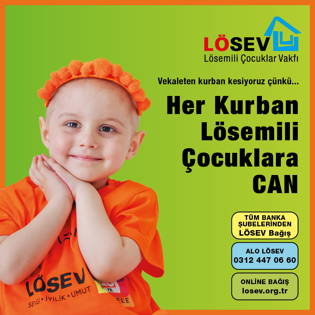 Her kurban lösemili çocuklara can!
