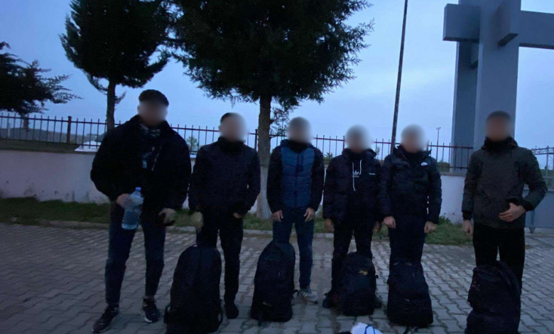 Söğütlüdere Köyü'nde göçmen avı