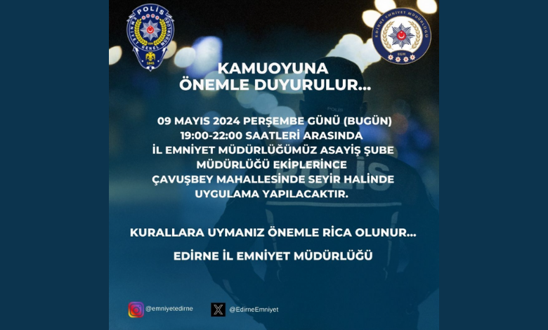 Bugünkü uygulama Çavuşbey'de