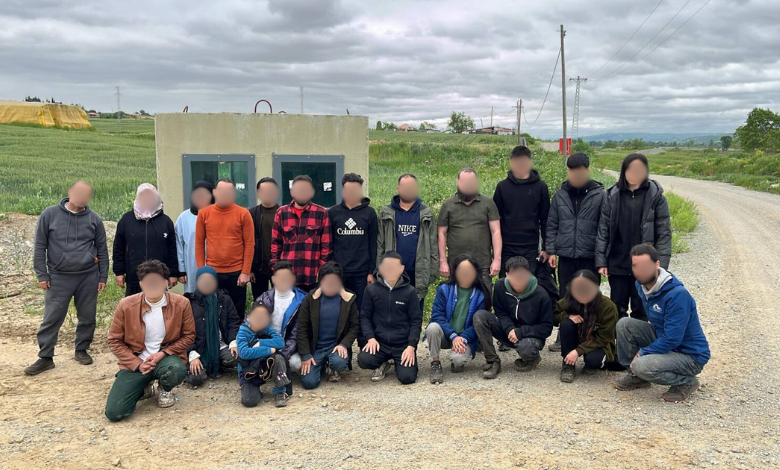 Gemici Köyü'ne düzensiz göçmen avı