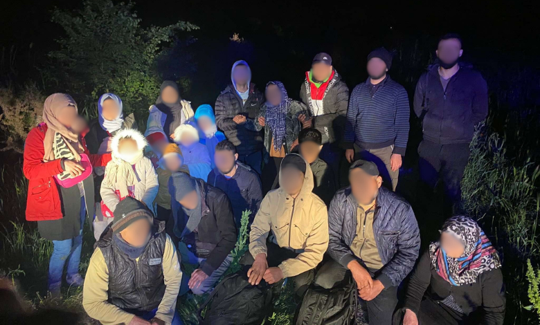 Meriç sınırlarında göçmen avı