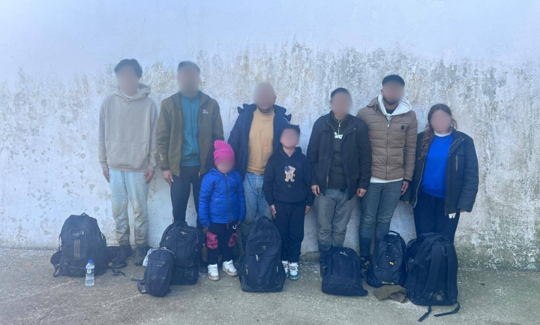 Iraklı 6 düzensiz göçmen yakalandı