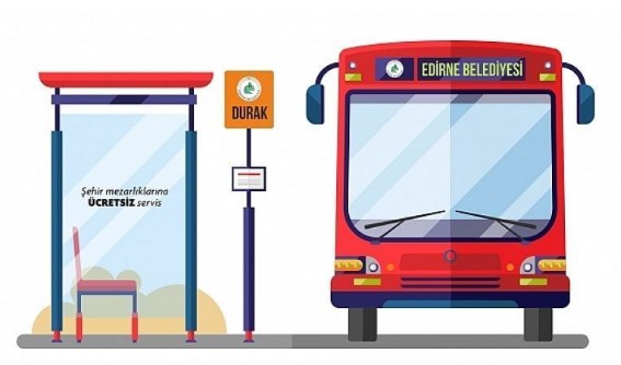 Mezarlıklara ücretsiz servis