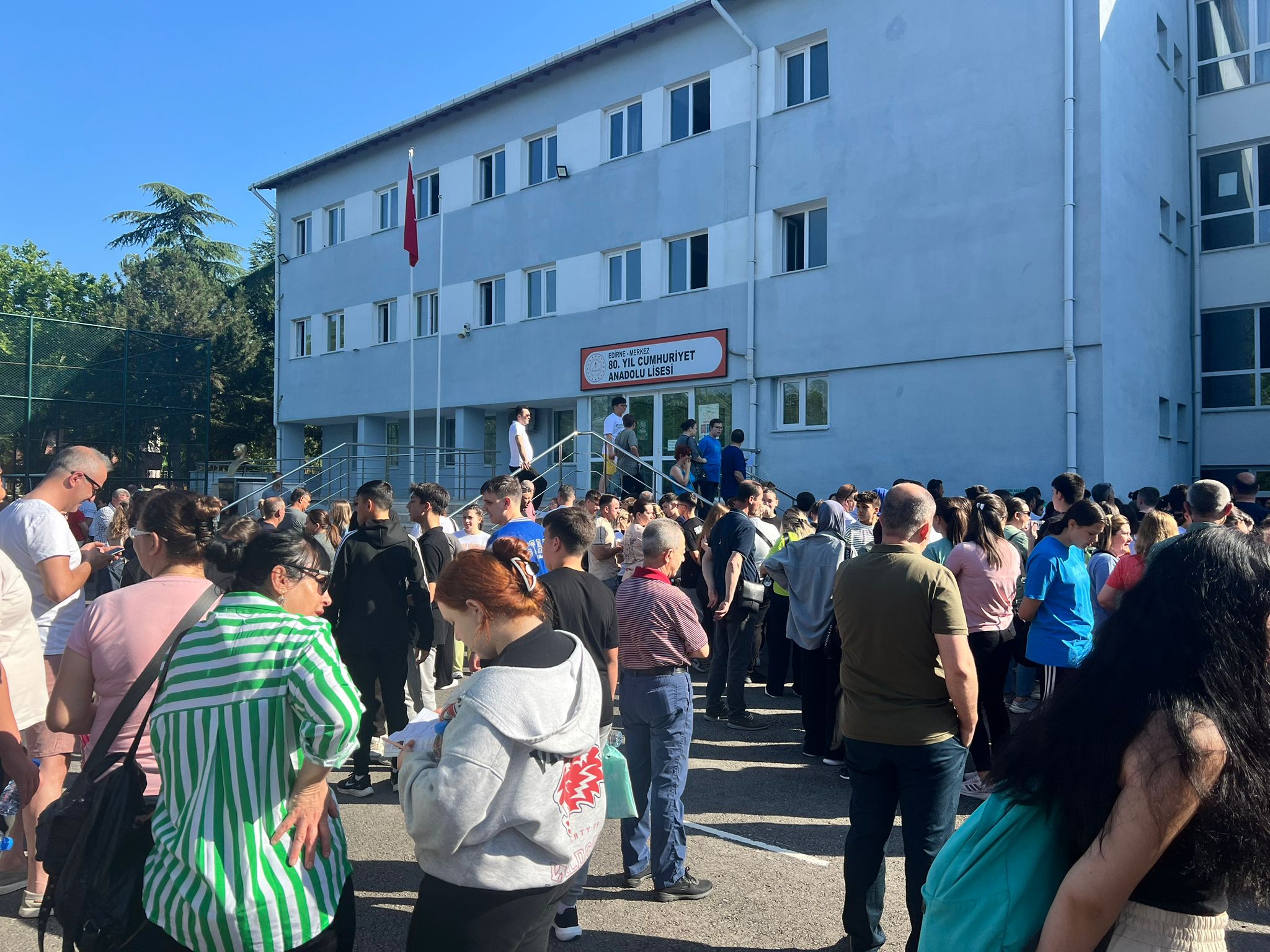 Sınav heyecanı başladı