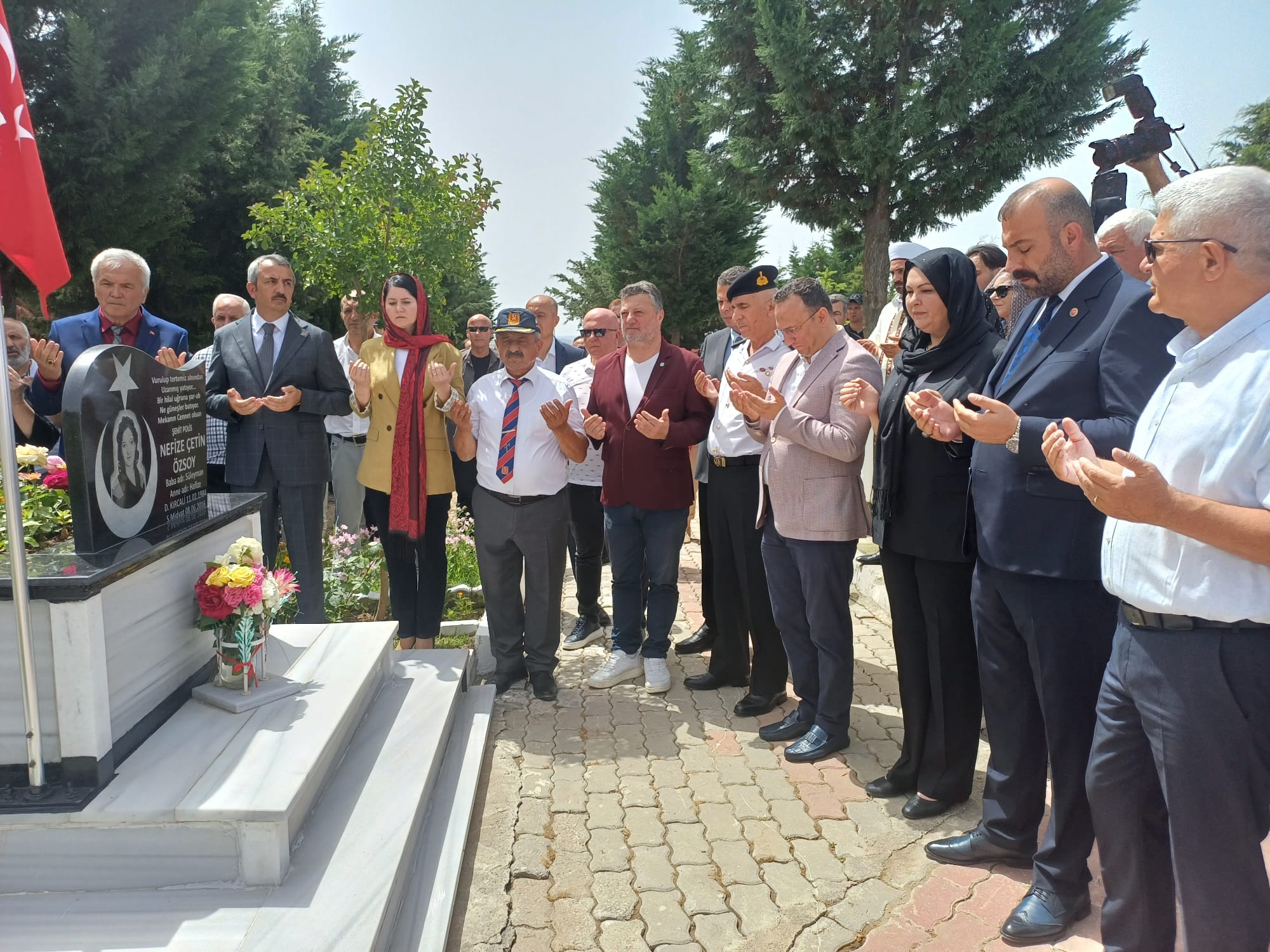 Edirne şehidini unutmadı