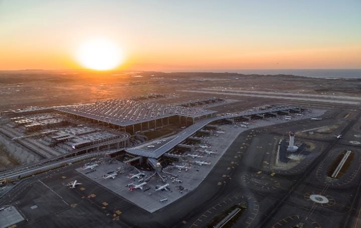Türkiye, havada Avrupa'nın en yoğun 3. ülkesi