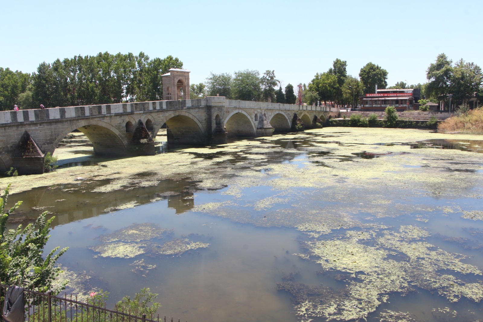 Tunca’da düşük su seviyesi alarmı