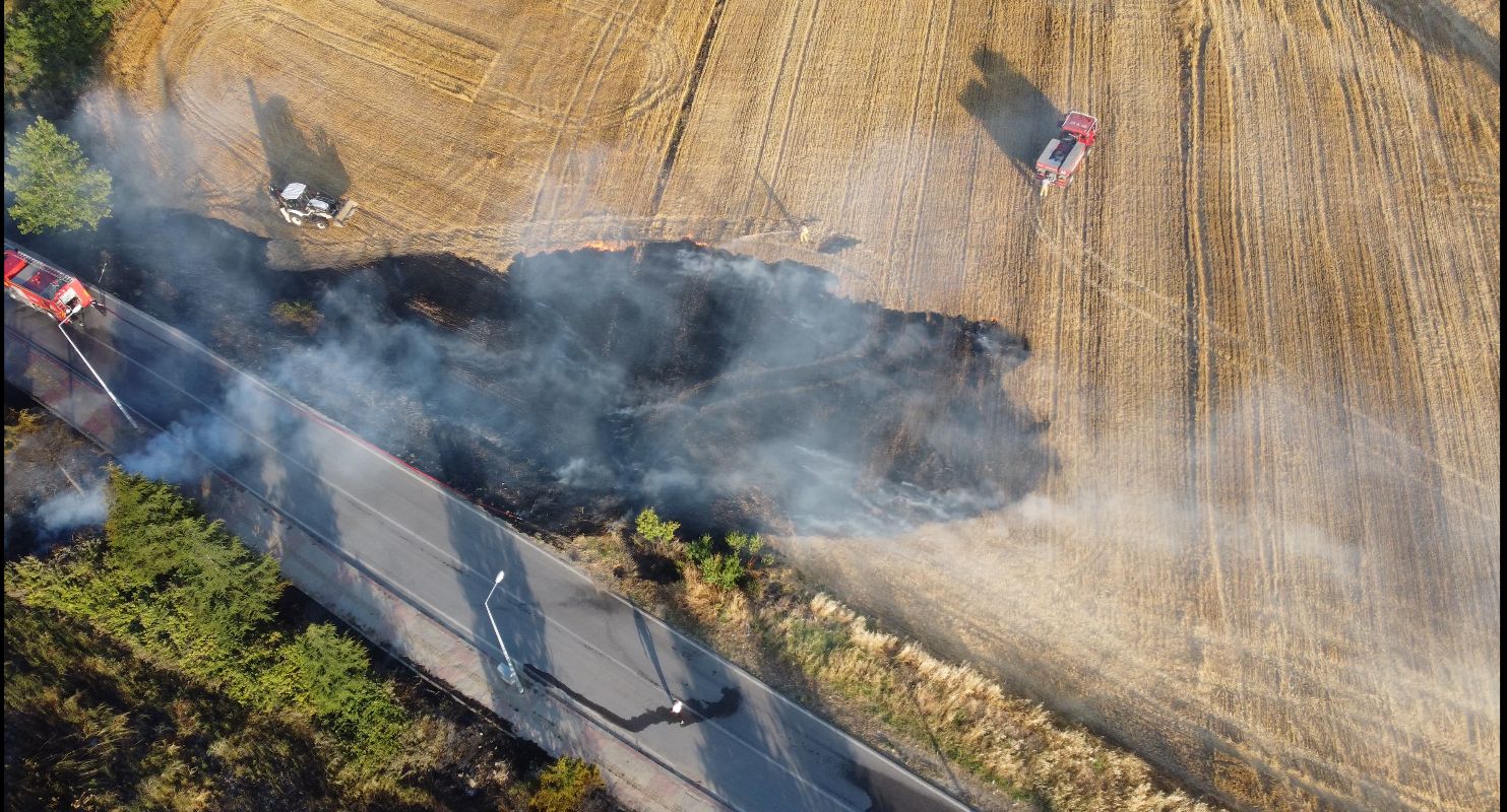 Kurtuluş'ta farklı noktalarda iki yangın
